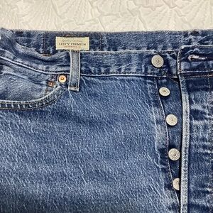 Levi’s Premium 501 Big E Button Fly Jeans